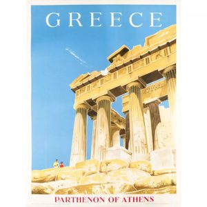poster vintage della grecia 1