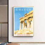 poster vintage della grecia 1