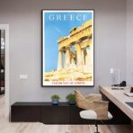 poster vintage della grecia 1