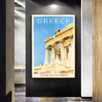 poster vintage della grecia 1