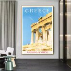 poster vintage della grecia 1