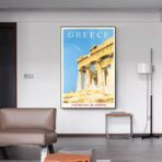 poster vintage della grecia 1