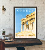 poster vintage della grecia 1