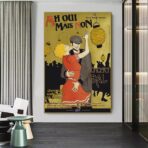 poster guinguette vintage