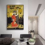 poster guinguette vintage