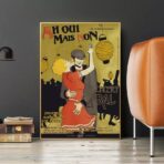 poster guinguette vintage