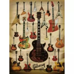 poster chitarra vintage