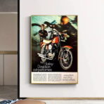 poster vintage harley davidson 1