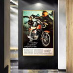 poster vintage harley davidson 1