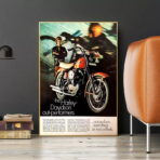 poster vintage harley davidson 1
