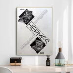 poster vintage br hermes