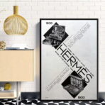 poster vintage br hermes