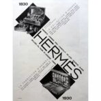poster vintage br hermes