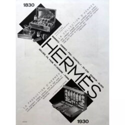 poster vintage br hermes