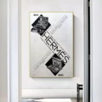 poster vintage br hermes