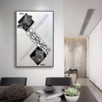 poster vintage br hermes