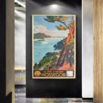 poster hossegor vintage 2