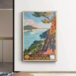poster hossegor vintage 2