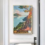 poster hossegor vintage 2