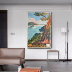 poster hossegor vintage 2