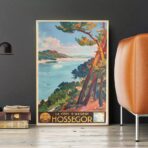 poster hossegor vintage 2