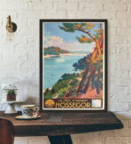 poster hossegor vintage 2
