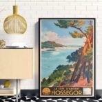 poster hossegor vintage 2