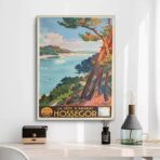 poster hossegor vintage 2