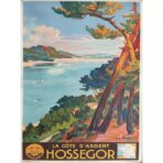 poster hossegor vintage 2