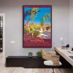 poster hyeres vintage 2