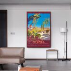 poster hyeres vintage 2