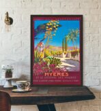 poster hyeres vintage 2