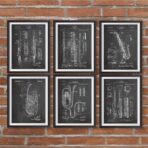 poster vintage sassofono