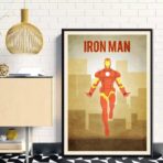 poster vintage iron man