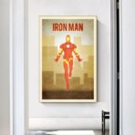 poster vintage iron man