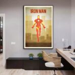 poster vintage iron man