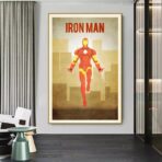 poster vintage iron man