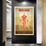 poster vintage iron man