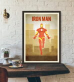 poster vintage iron man