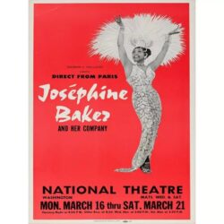 poster josephine baker vintage 2