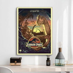 poster jurassic park vintage 2
