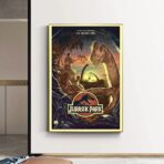poster jurassic park vintage 2