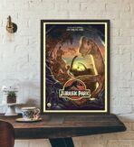 poster jurassic park vintage 2