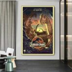 poster jurassic park vintage 2