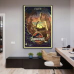 poster jurassic park vintage 2