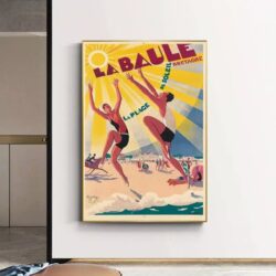 poster la baule vintage 2
