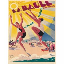 poster la baule vintage 2