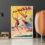 poster la baule vintage 2