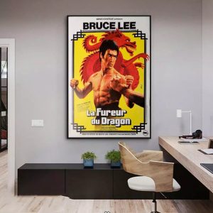 poster la furia del drago