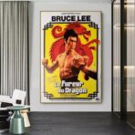 poster la furia del drago